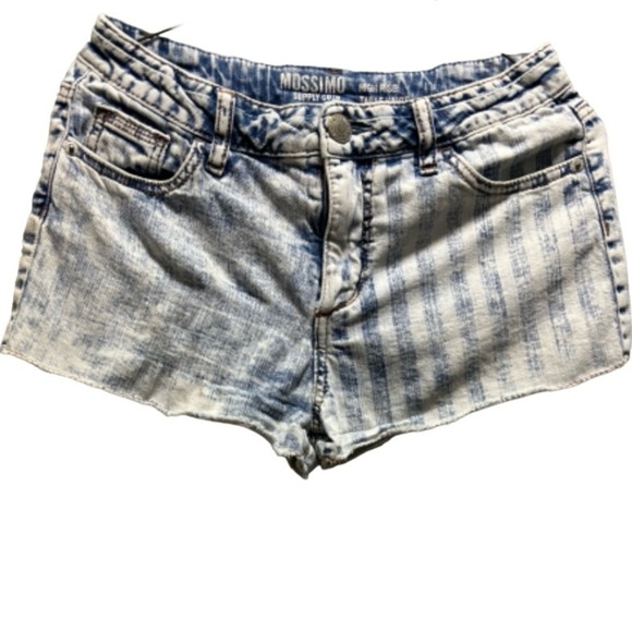 Mossimo Supply Co High Rise Shorts Size 7 - Picture 3 of 5
